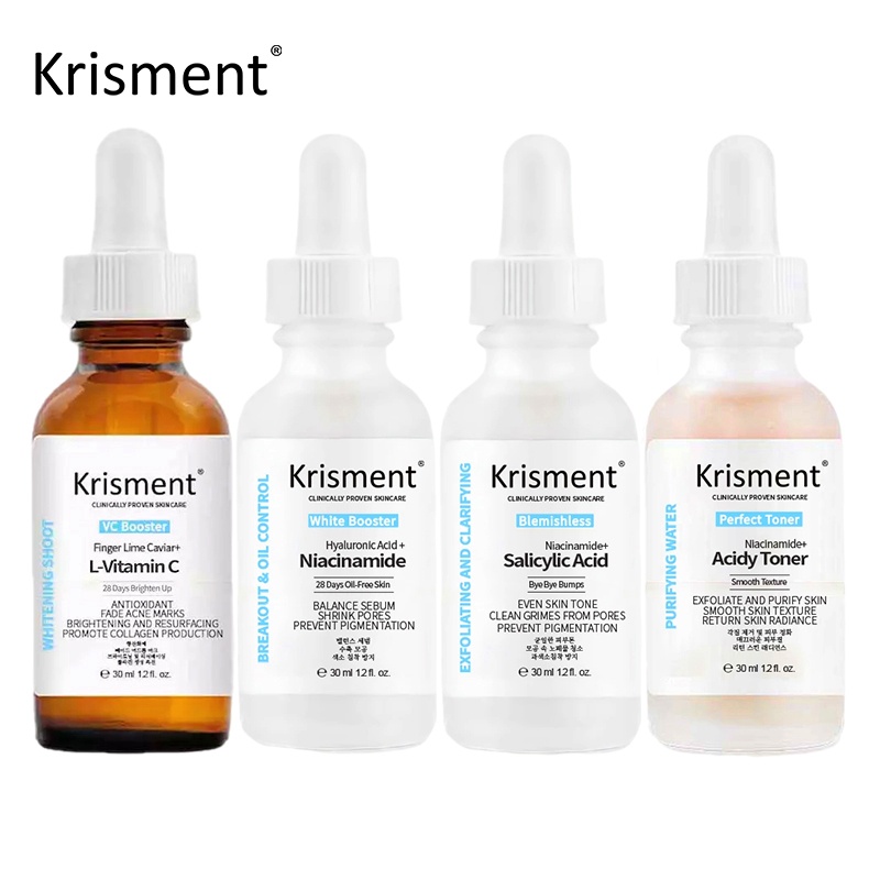 Krisment Niacinamide Serum Breakout & Oil Control Hyaluronic Acid