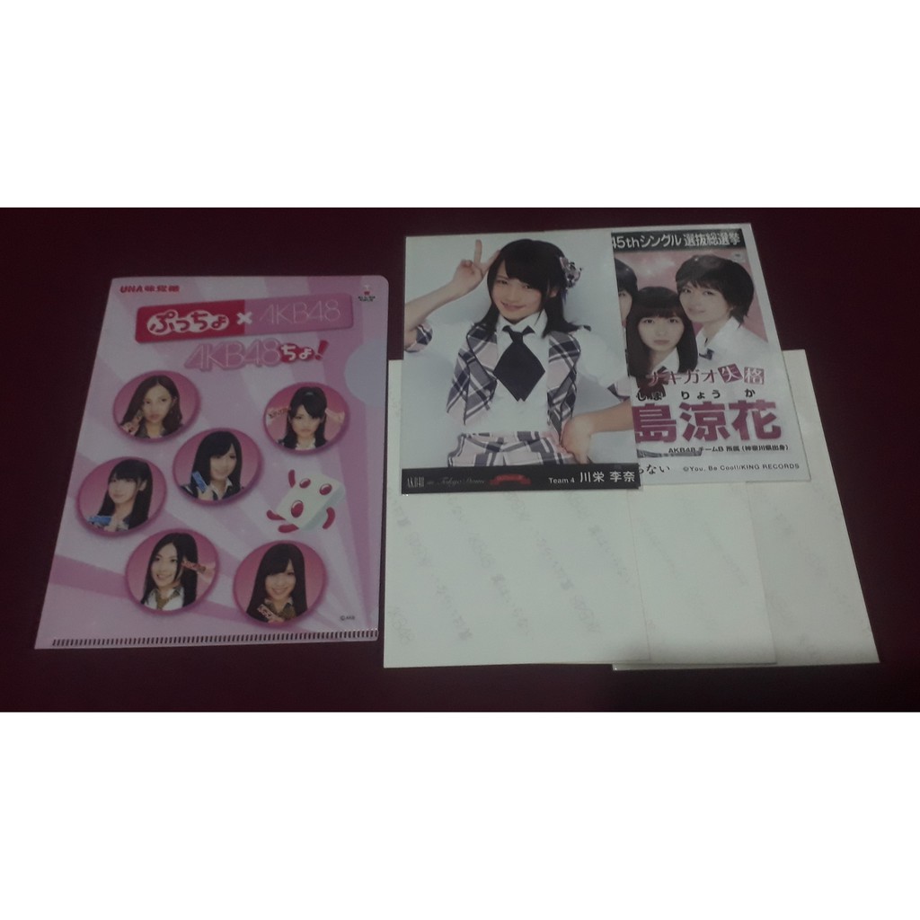 Akb48 Official Clear File Shopee Philippines