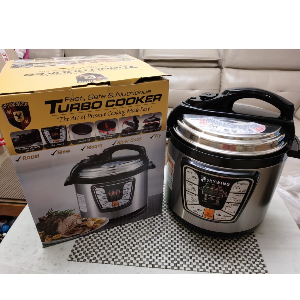 Multifunction Rice Cooker Pressure Cooker Stainless 6L BESTSELLER