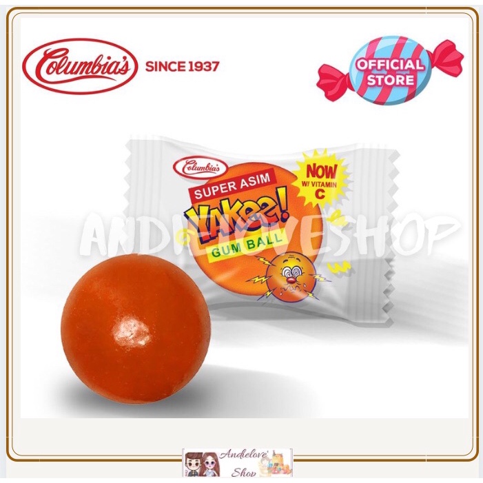 Yakee Bubble Gum Sour Bubble gum (24+Free) Shopee Philippines