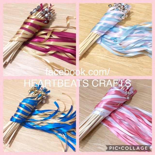 ribbon wand sticks