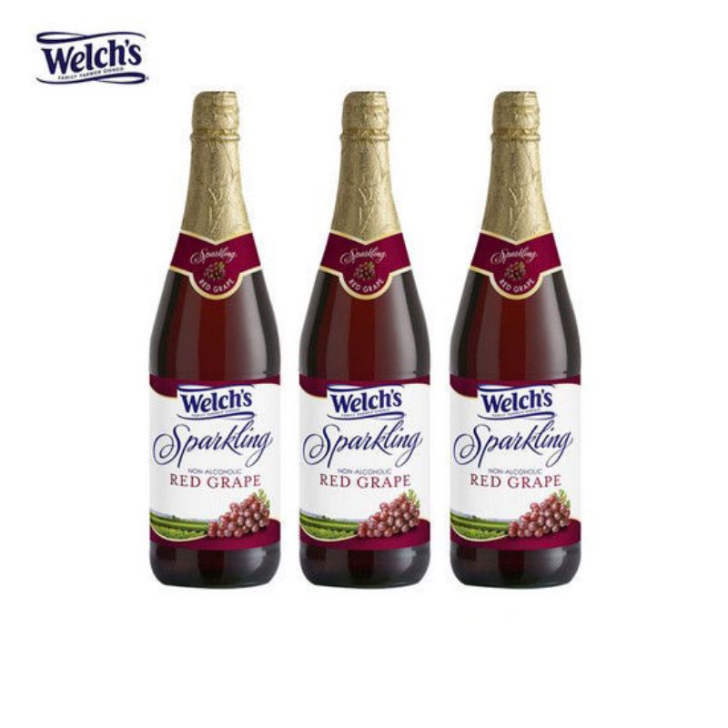 WELCH'S Sparkling Red Grape Juice Cocktail 3 x 750ml Shopee Philippines