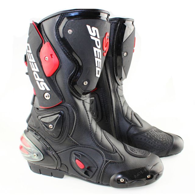 Speed motorcycle boots hicut | Shopee Philippines