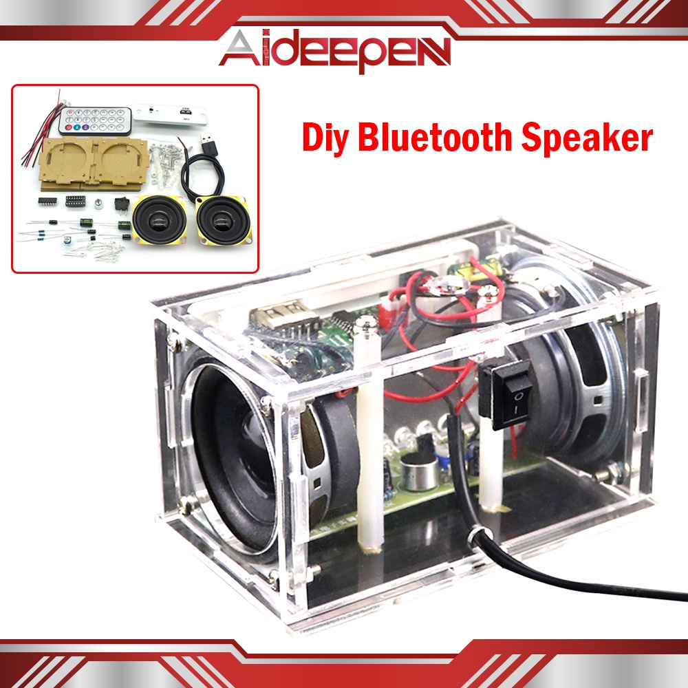 Bluetooth Speaker DIY Soldering Project Production Assembly Electronic