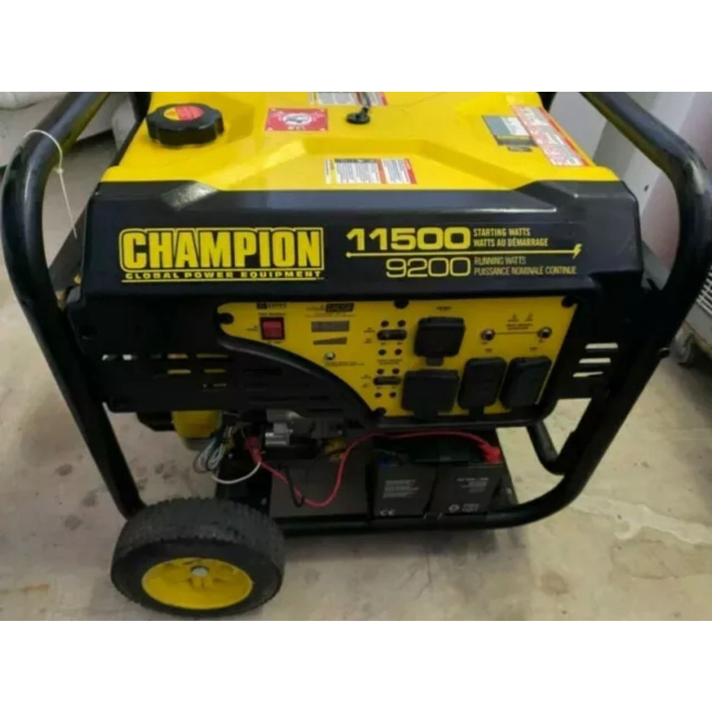 Champion 9500W / 12000W Gas Powered Portable Generator Shopee Philippines