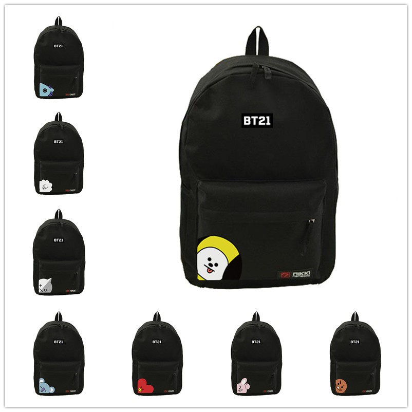 bts black backpack