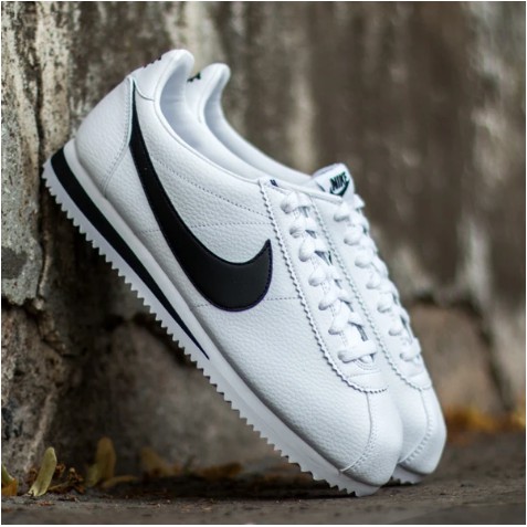 Nike Classic Cortez Black for men and women with box and paperbag Shopee Philippines