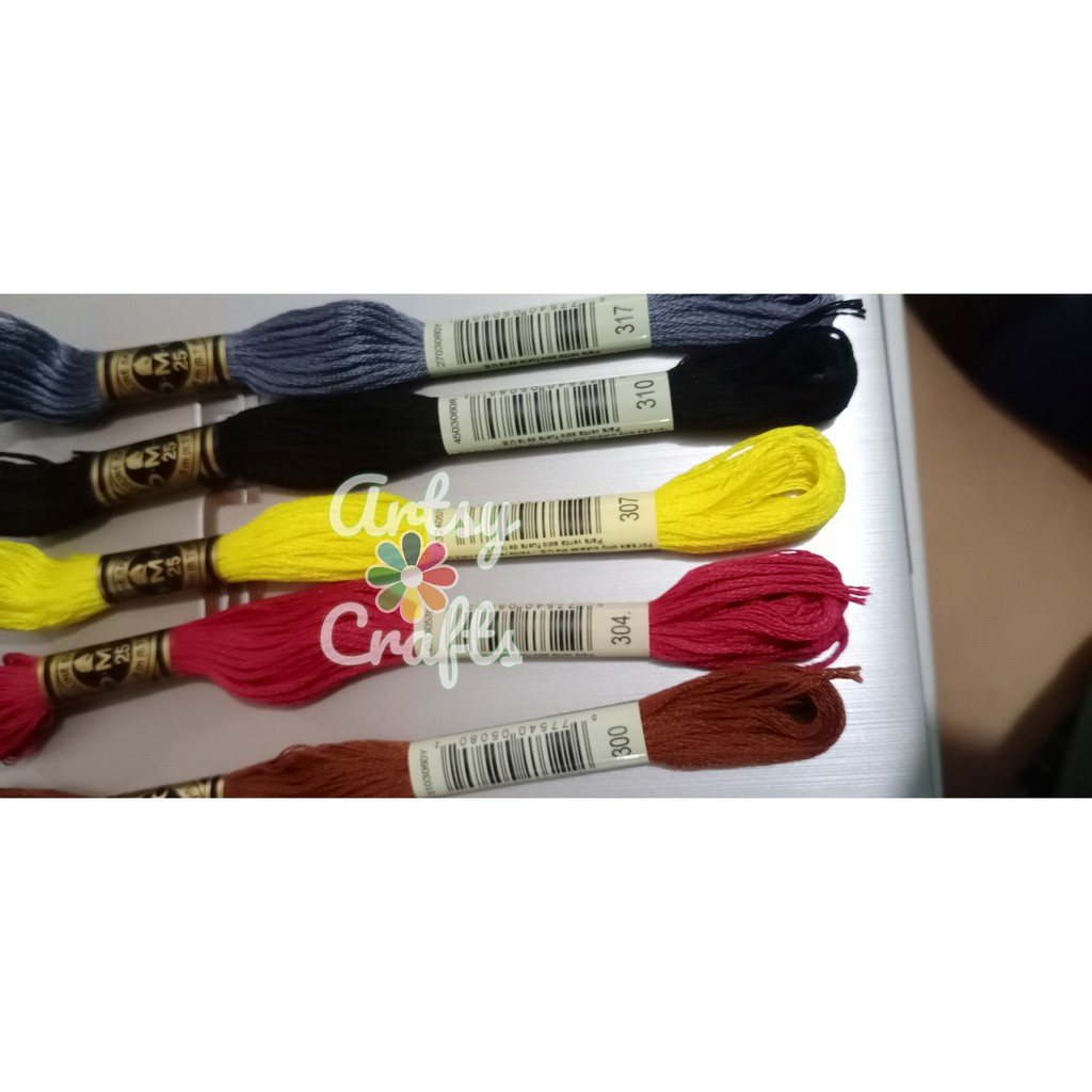 DMC CROSS STITCH FLOSS 3700s (37053799) Shopee Philippines