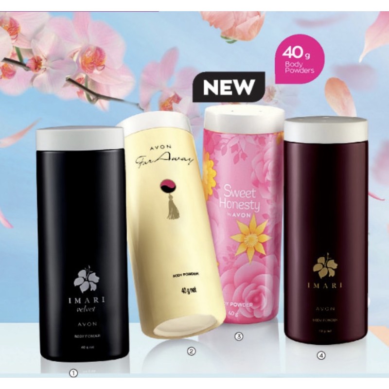 AVON FRAGRANCE BODY POWDERS 40g Shopee Philippines