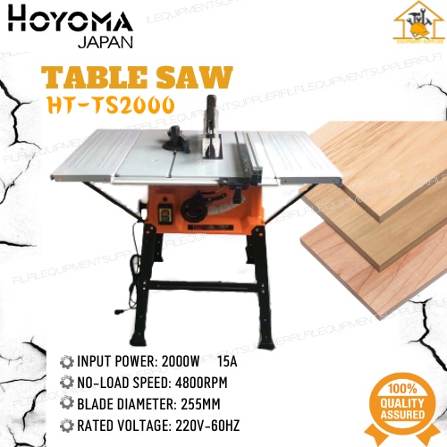 HOYOMA TABLE SAW ORANGE TS2000 Shopee Philippines