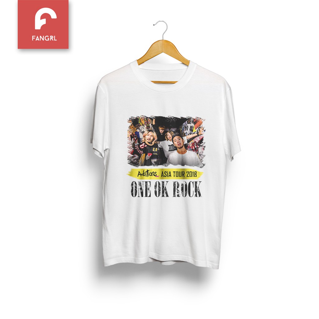 One Ok Rock Ambitions Tour Asia Shirt Shopee Philippines