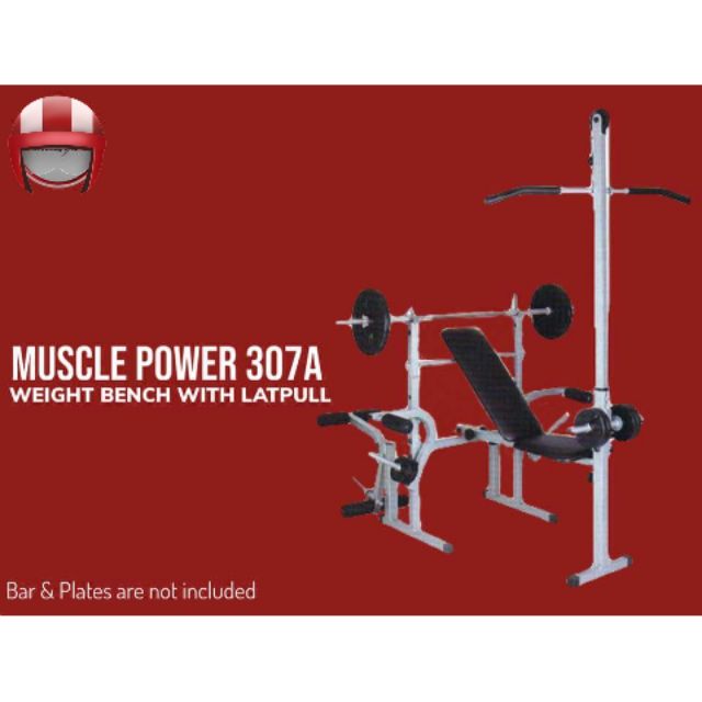 Power Bench Press System White