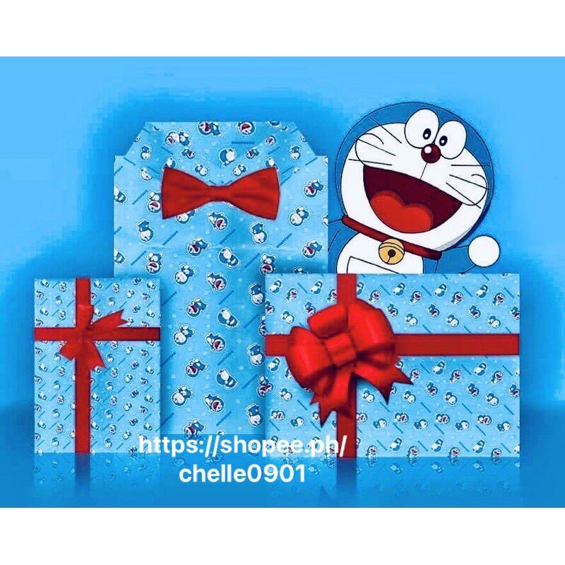 DORAEMON GIFT WRAP (15pcs/Roll) Shopee Philippines