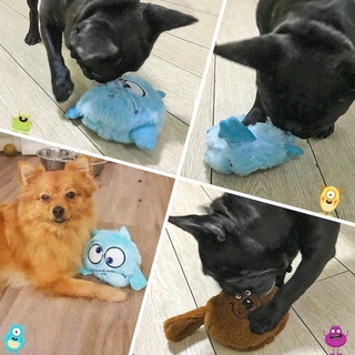 Interactive Monster Plush Doll Giggle Ball Shake Crazy Pulator Dog Toy Exercise Electronic Toy For Puppy Pets #3
