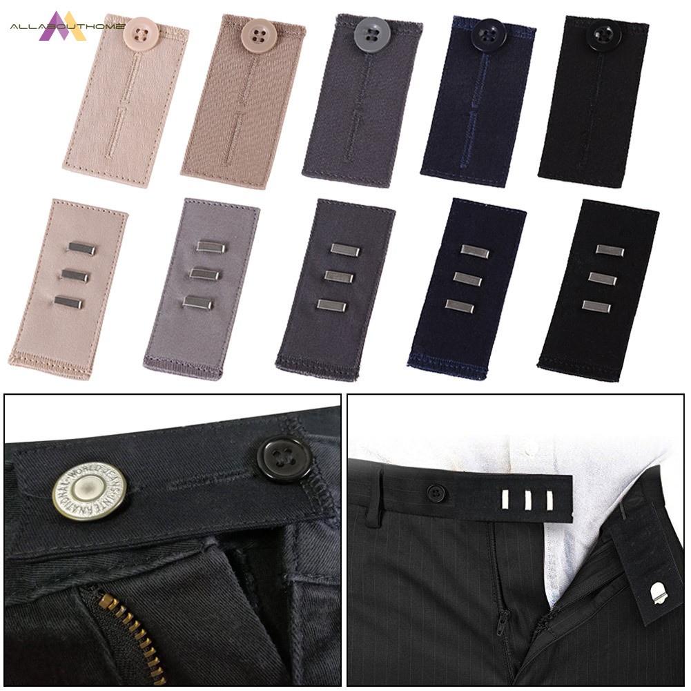 Pants Waist Extender Button for Men Women with Gold Finished Metal ...