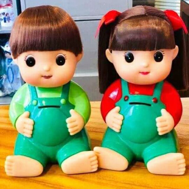 doll coin bank