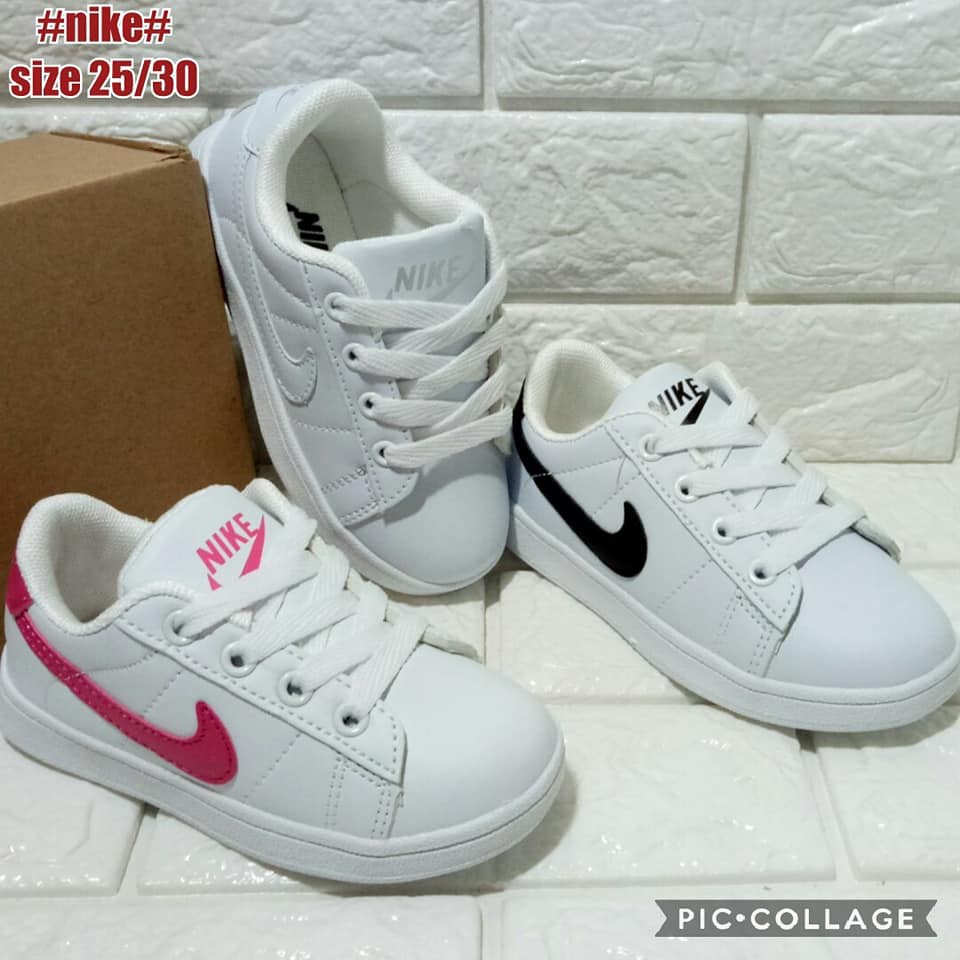 girls white nike shoes