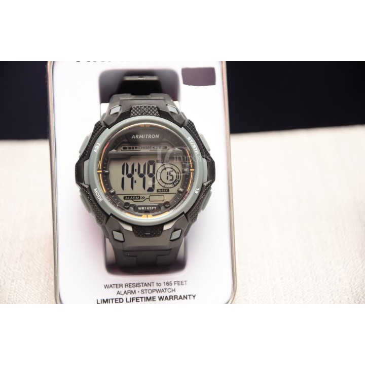 armitron pro sport dual time watch