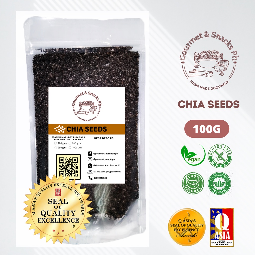 Chia Seeds 100g (Healthy and Affordable) Shopee Philippines