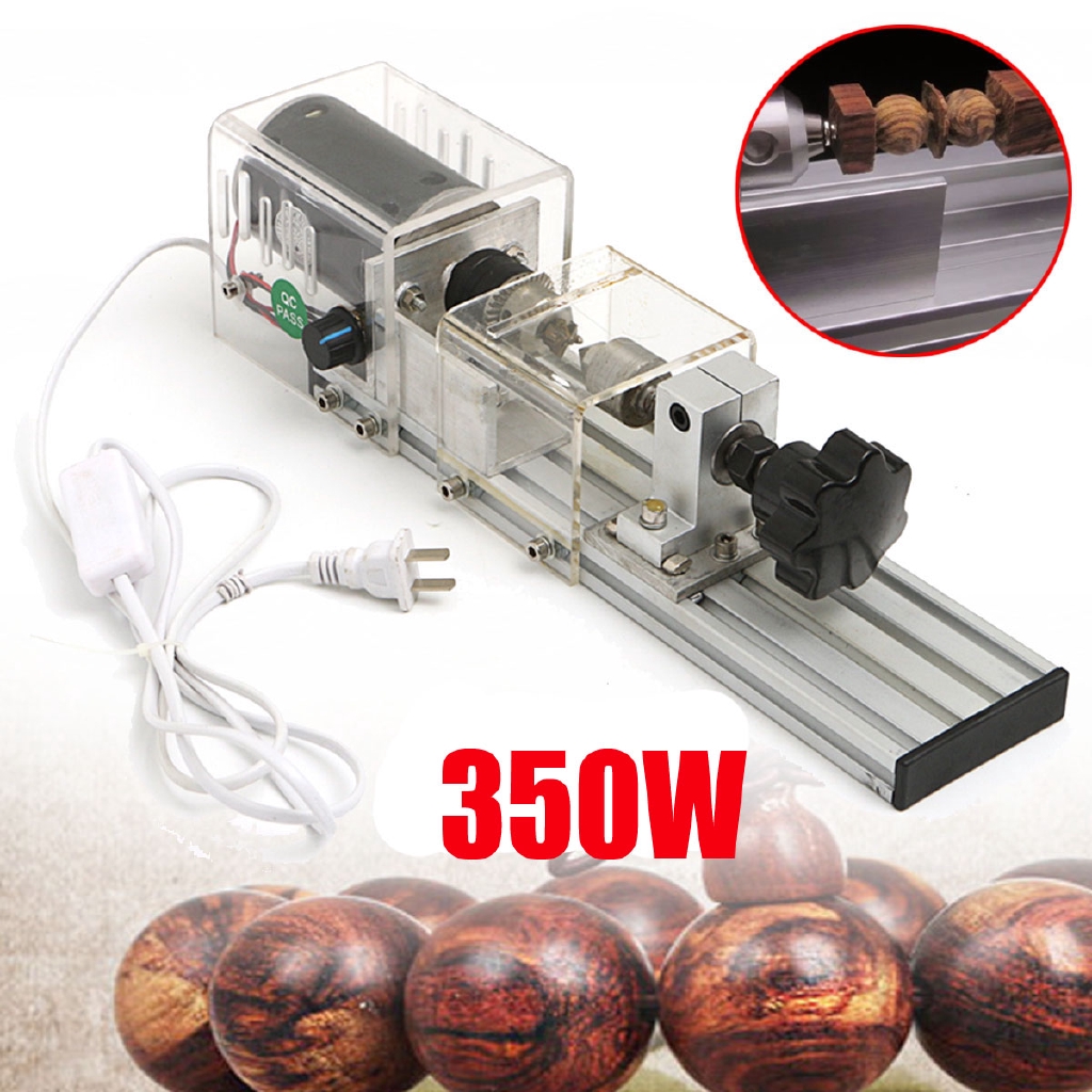 cOd Precisions Mini Wood Lathe Machine DIY Woodworking Lathe Polishing Cutting Drill Rotary Tool