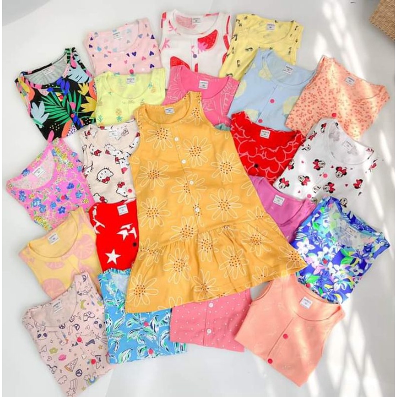 sleeveless dress big size for girls 5-9yo (album 1 of 2) | Shopee ...