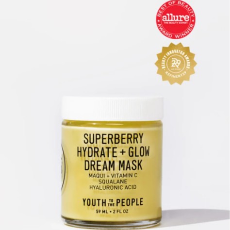 Youth to the People Superberry Hydrate + Glow Dream Mask 2.0oz | Shopee ...