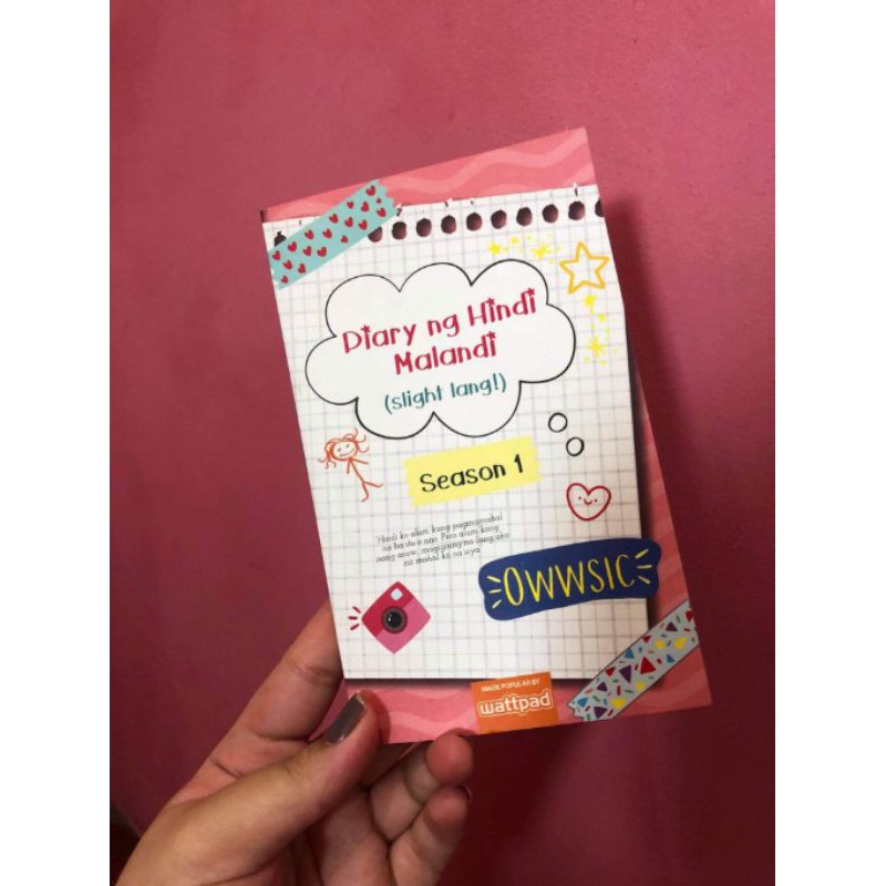 Diary Ng Hindi Malandi By Owwsic Shopee Philippines