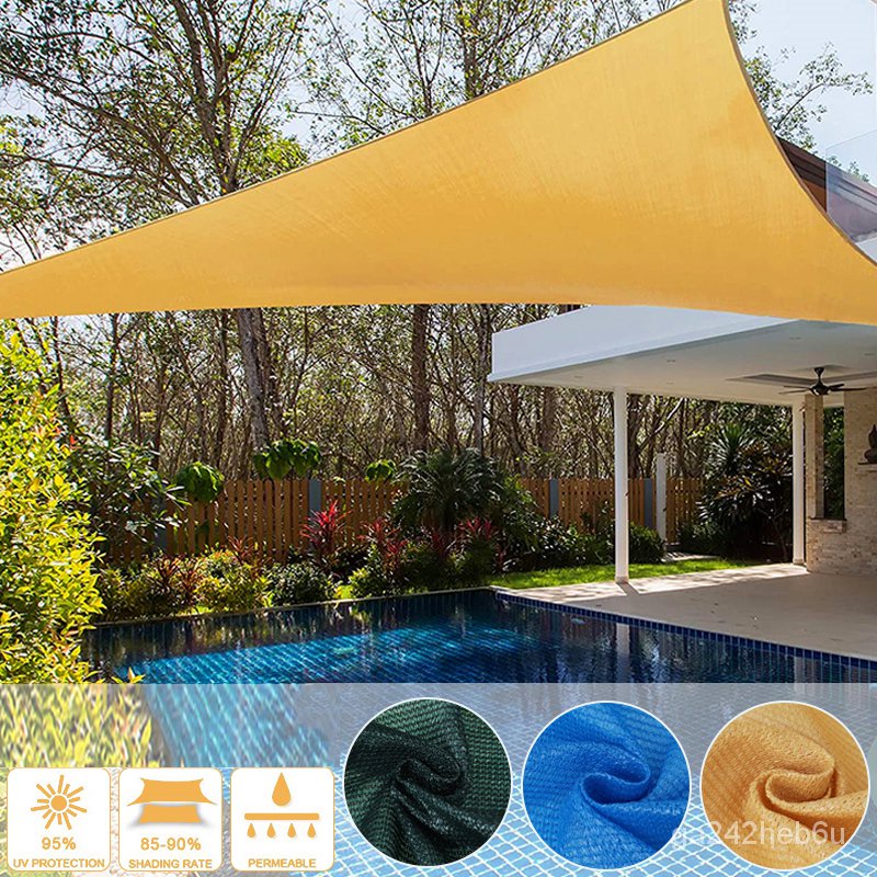 420D waterproof Sun Shade Sail canopy shade net awning canopy shade ...