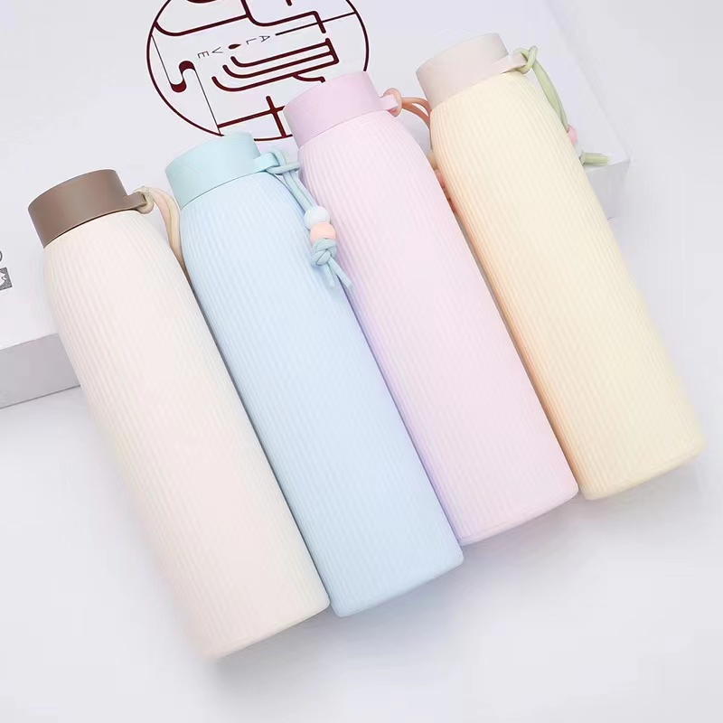 Tumbler Water Bottle Sport Bottle Cup Glass Bottle Leakproof 320ml