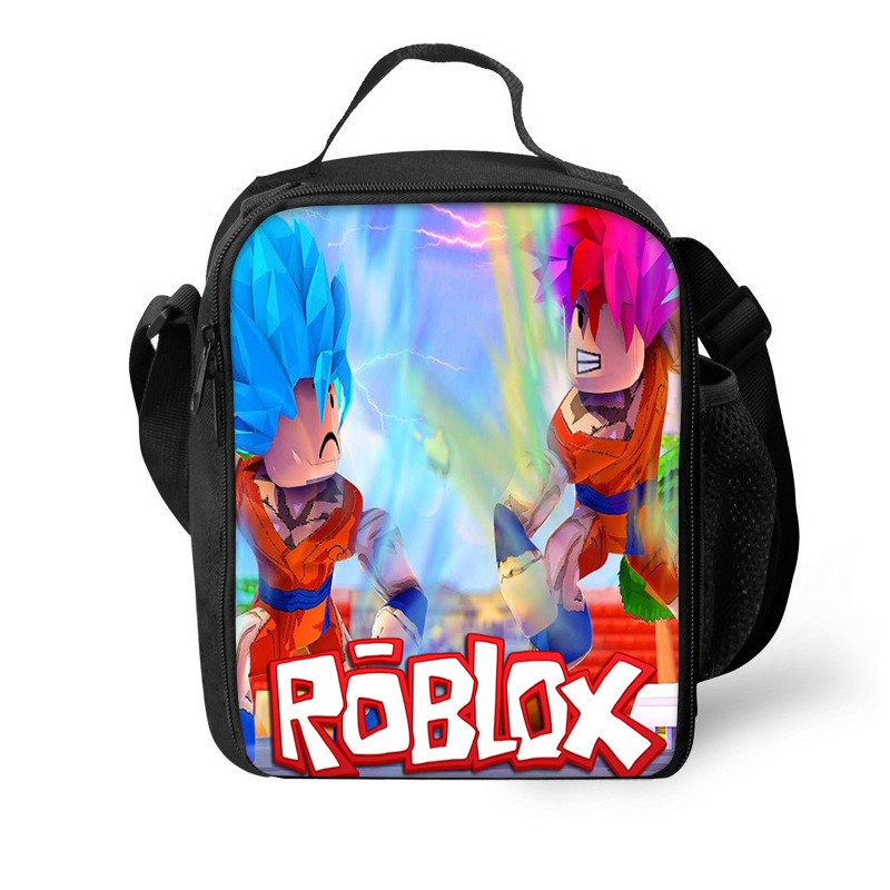 Roblox Large Package Lunchbox School Backpack Sling Bag Picnic Bag Meal Package Shopee Philippines - roblox 2019 new sethalonian logo boys two compartment galaxy lunch bag