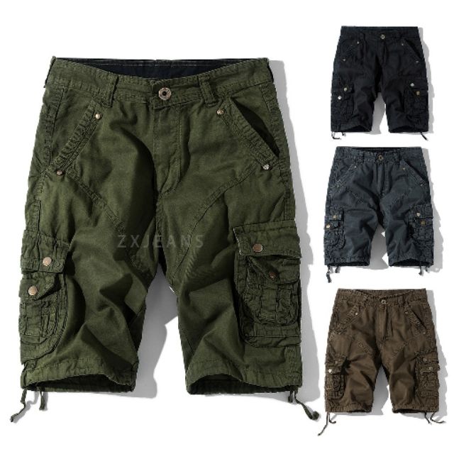 six pocket short pants