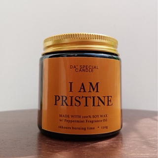 Peppermint Scented Candle| Natural Soy Wax|Aroma Scent| Da' Special Candle| Your Scent of Nostalgia