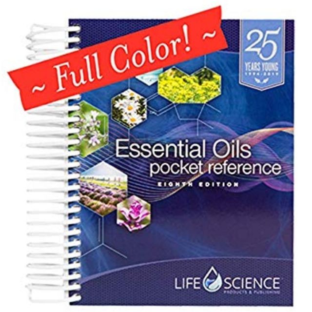 Full Color 8th Edition Essential Oils Pocket Reference Guide Book EOPR