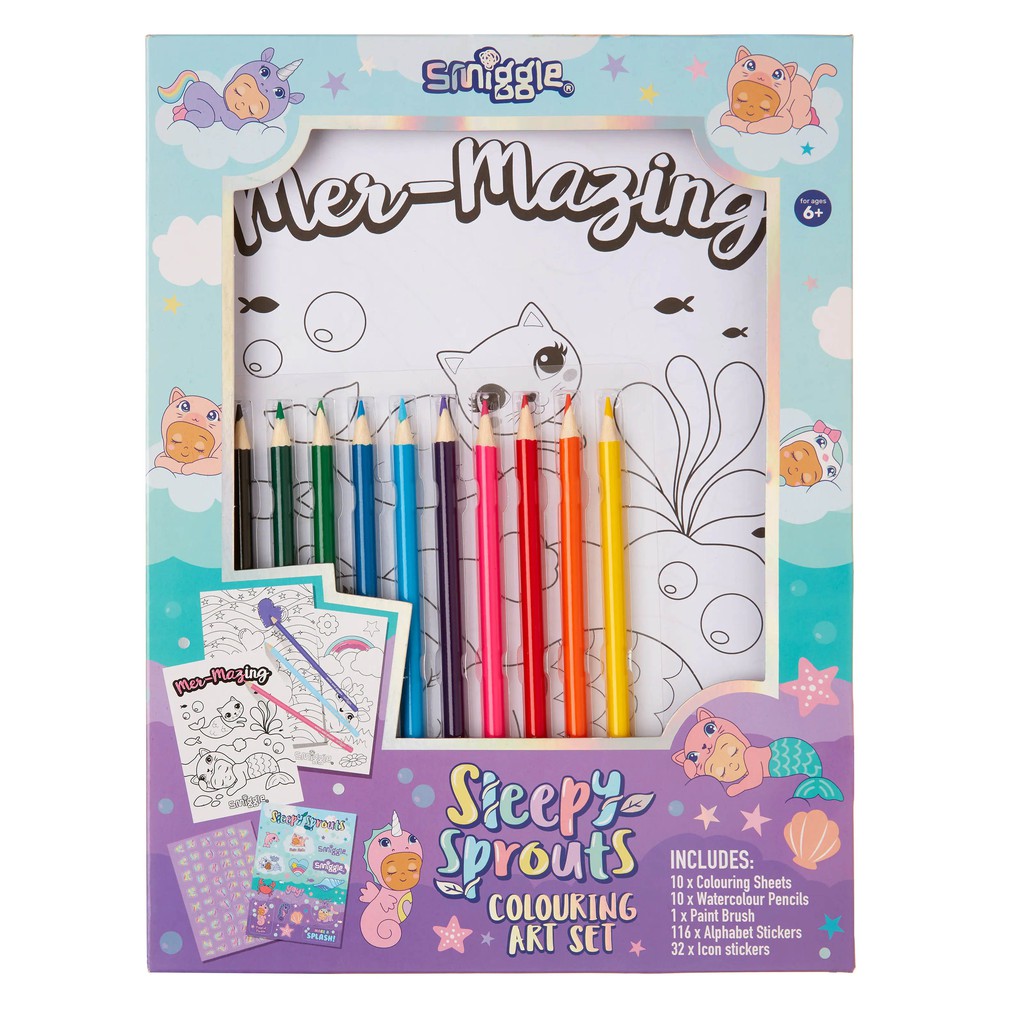 smiggle travel art set