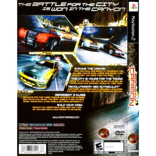 NFS Carbon | PS2 Games | Playstation 2 | ps2 cds | PS2 cd games | PS2 ...