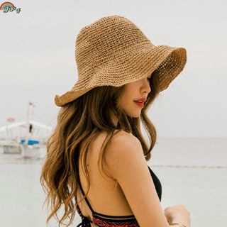 Women Floppy Beach Hat Bucket Hat Pocketable Sun Hats