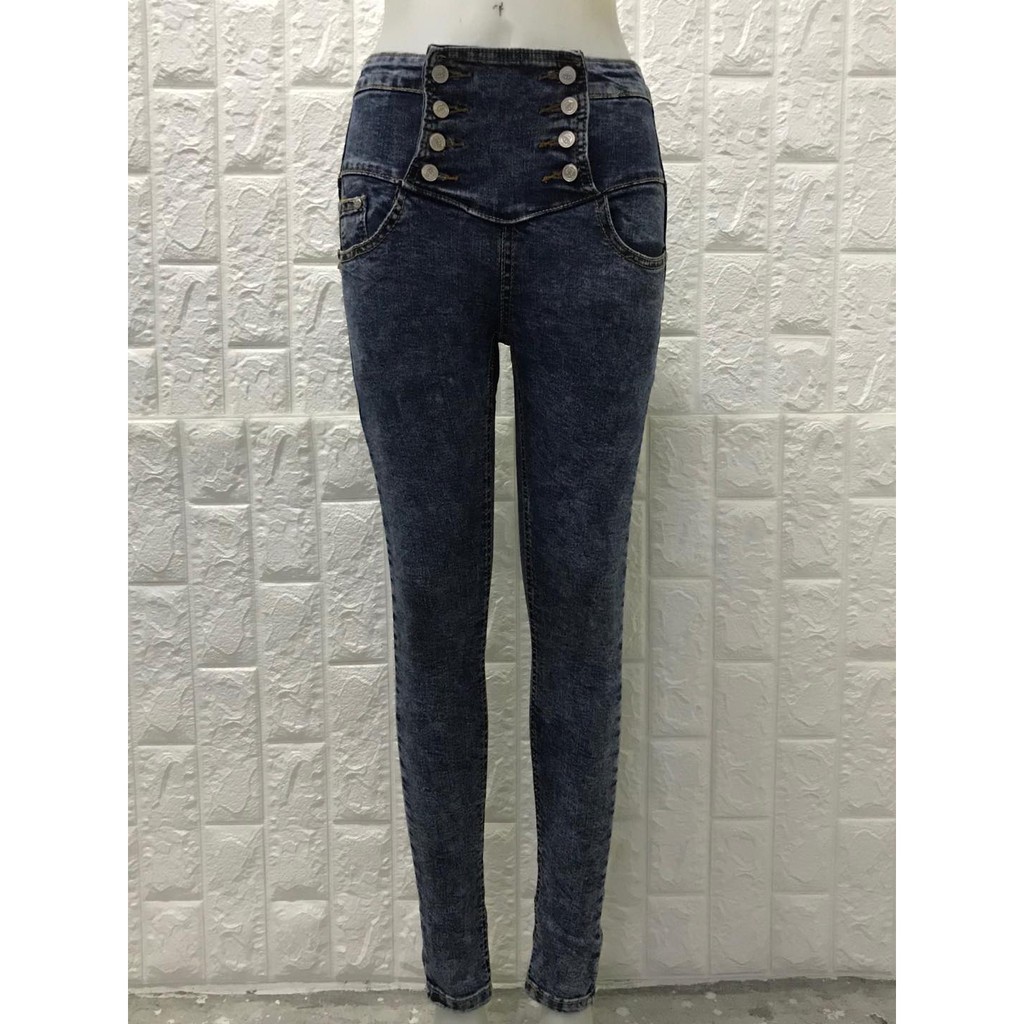 high waist regular jeans