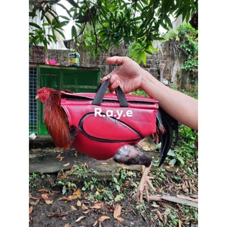 Cock catch bag leather