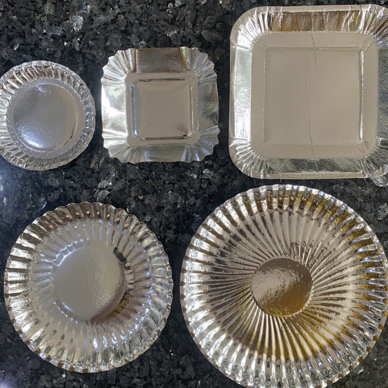 Disposable Paper Plate/Square Plate 25Pcs Per Pack/50pcs per pack