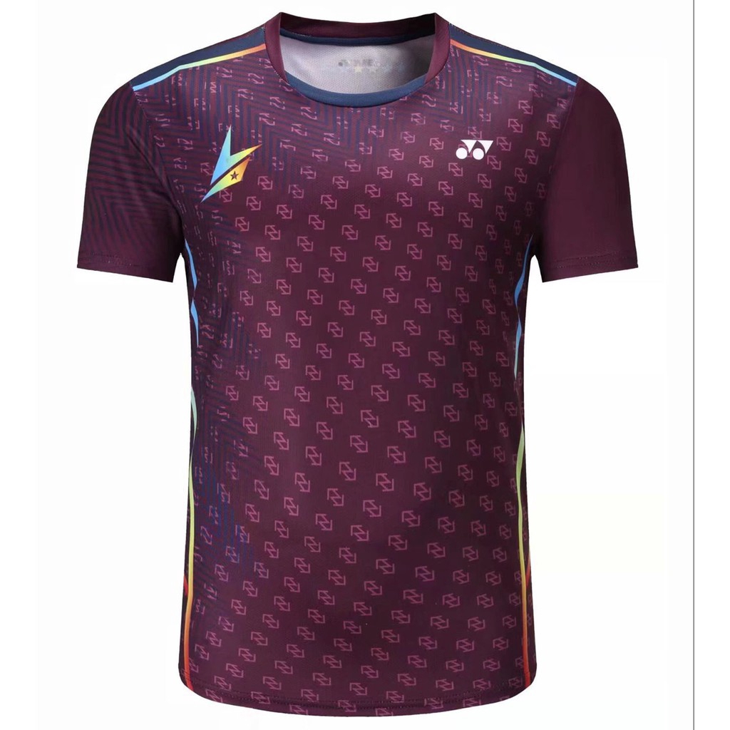 Yonex Badminton T Shirt Quick Dry Sport Shirt For Match | Shopee