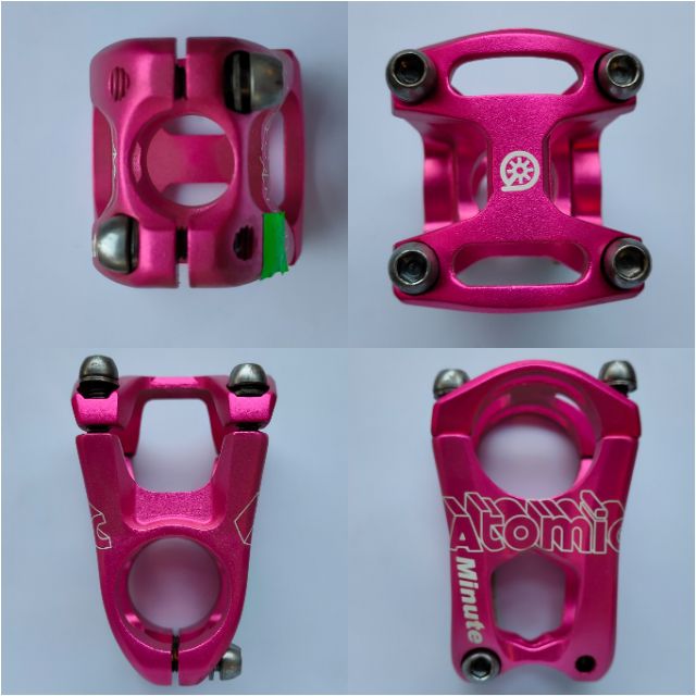 pink mtb stem