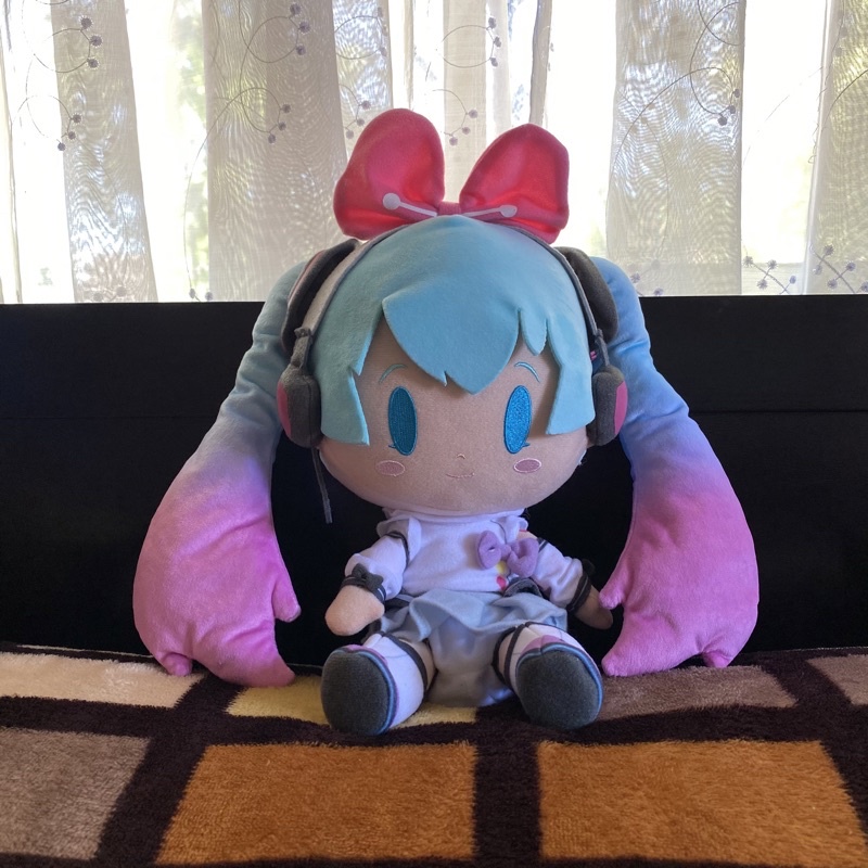 vocaloid miku hatsune miku land 2021 ver. limited anime sitting plush ...