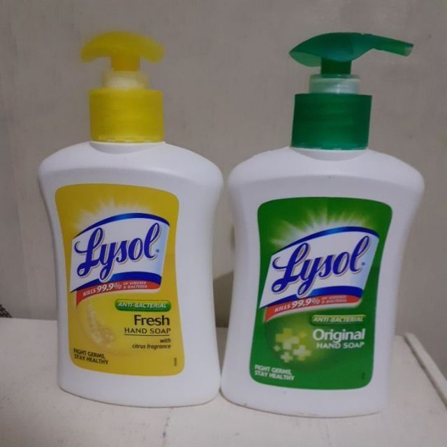 Lysol antibacterial Hand soap 225ml Shopee Philippines