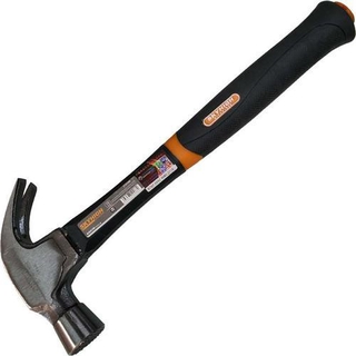 Technology new tools nail hammer carpenter s hand 