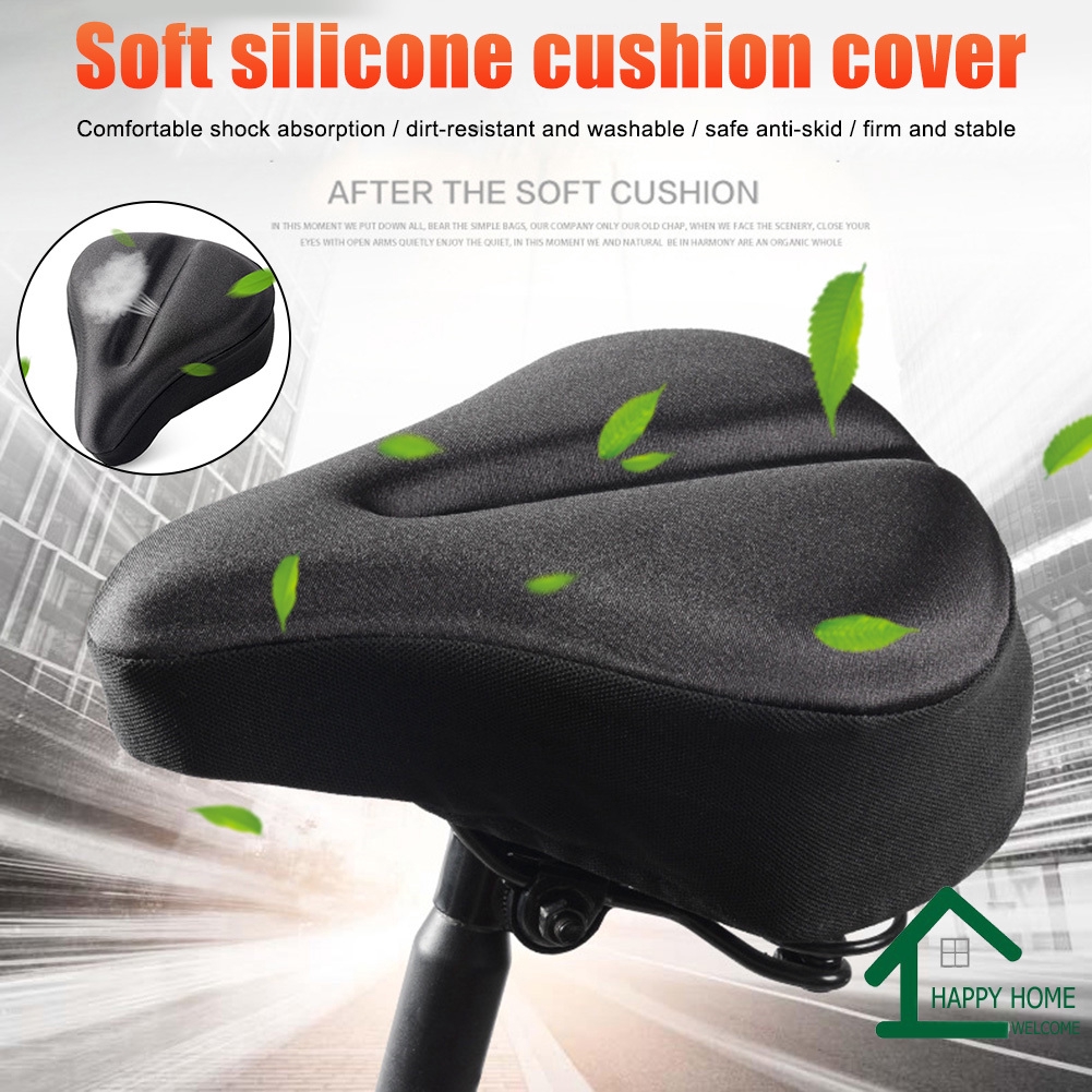 cushioned bicycle seat covers