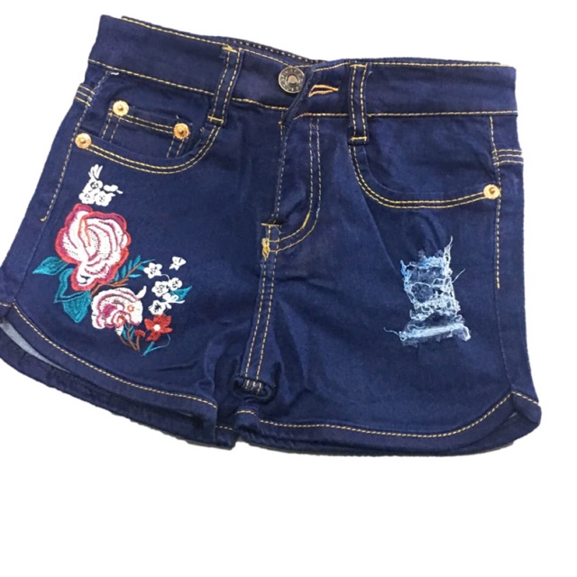 kids girls denim shorts