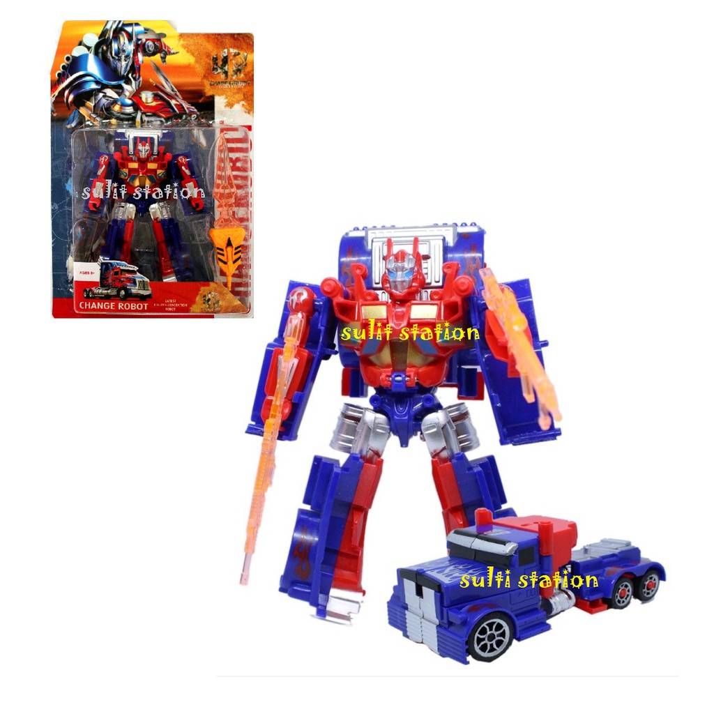 transformers blue robot