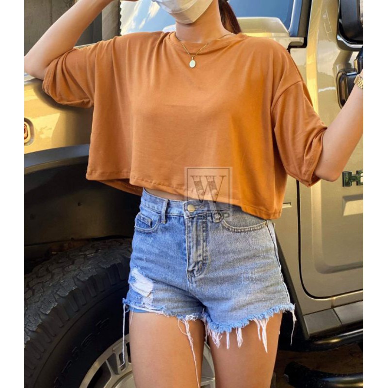 Plus size oversized crop tops Dresses Images 2022