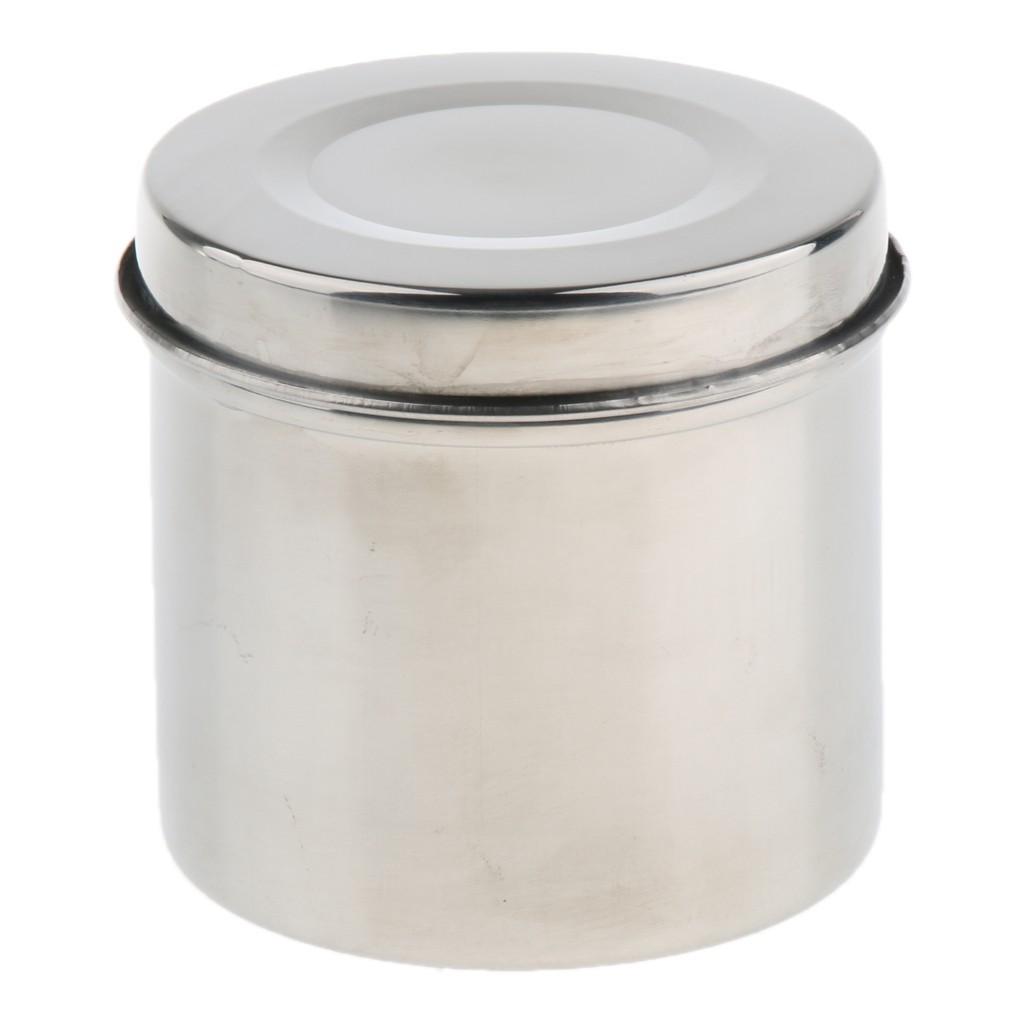 stainless steel cookie jar