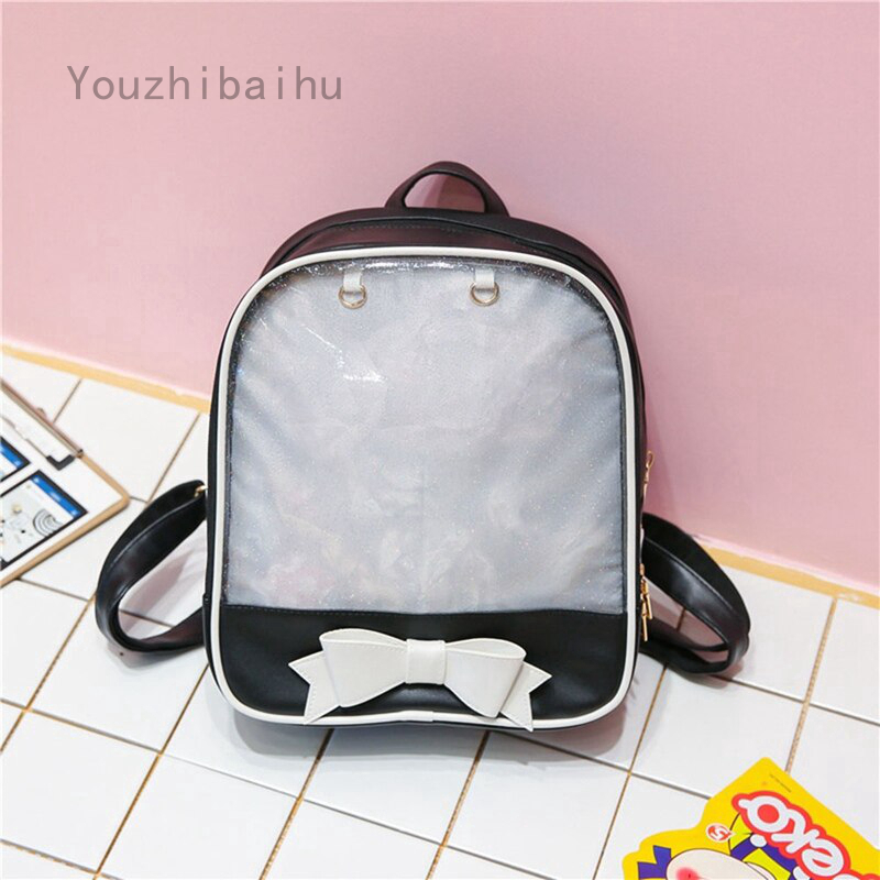 name brand clear backpack